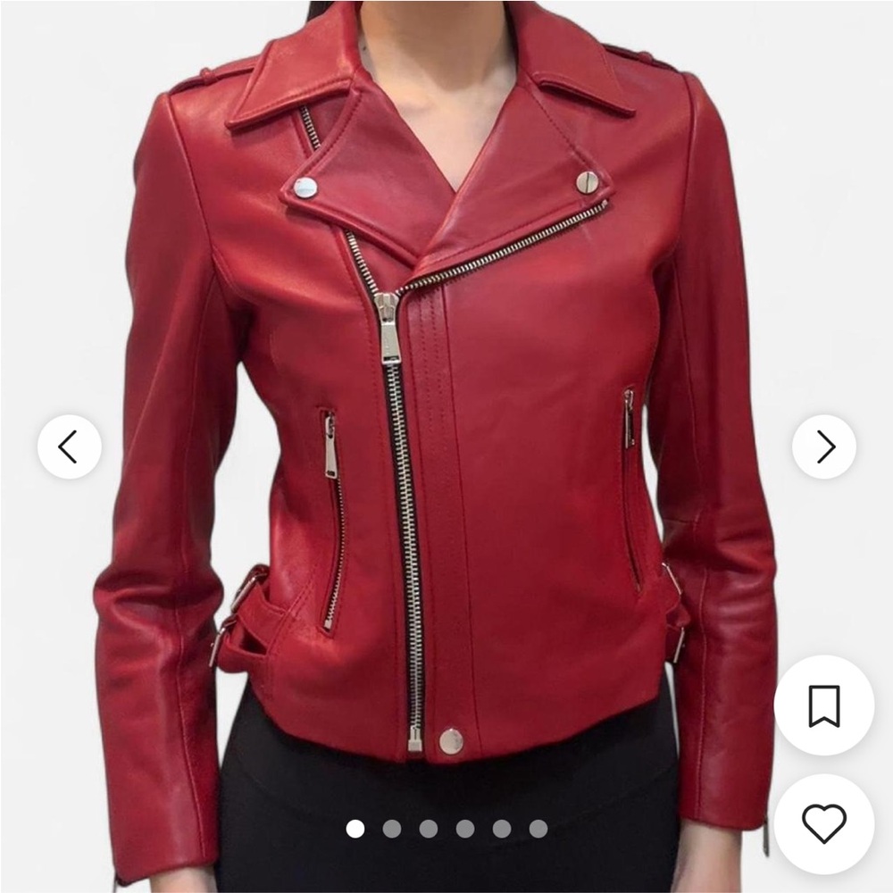 BCBGeneration Leather Jacket - Picture 7 of 15